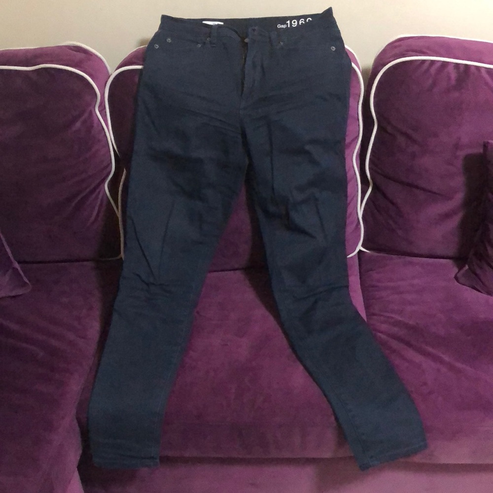 Navy Blue Gap Skinny Pants
